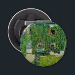 Gustav Klimt - The House of Guardaboschi Bottle Opener<br><div class="desc">The House of Guardaboschi / House in Weissenbach of Attersee Lake - Gustav Klimt,  Oil on Canvas,  1912</div>