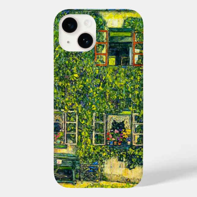 Gustav Klimt The House of Guardaboschi Case-Mate iPhone Case (Back)