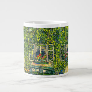 Gustav Klimt The House of Guardaboschi Large Coffee Mug