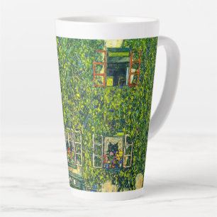 Gustav Klimt The House of Guardaboschi Latte Mug