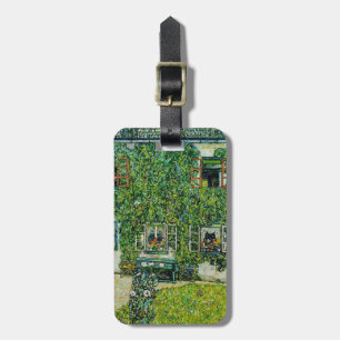 Gustav Klimt - The House of Guardaboschi Luggage Tag
