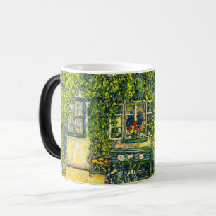 Gustav Klimt The House of Guardaboschi Magic Mug