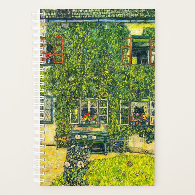 Gustav Klimt The House of Guardaboschi Planner (Front)