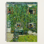 Gustav Klimt - The House of Guardaboschi Planner<br><div class="desc">The House of Guardaboschi / House in Weissenbach of Attersee Lake - Gustav Klimt,  Oil on Canvas,  1912</div>
