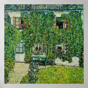 Gustav Klimt - The House of Guardaboschi Poster
