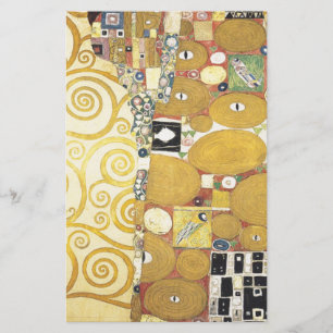 Gustav Klimt - The Hug - Classic Artwork Stationery