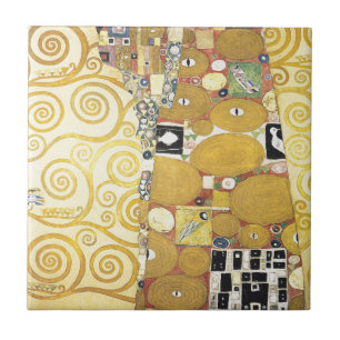 Gustav Klimt - The Hug - Classic Artwork Tile
