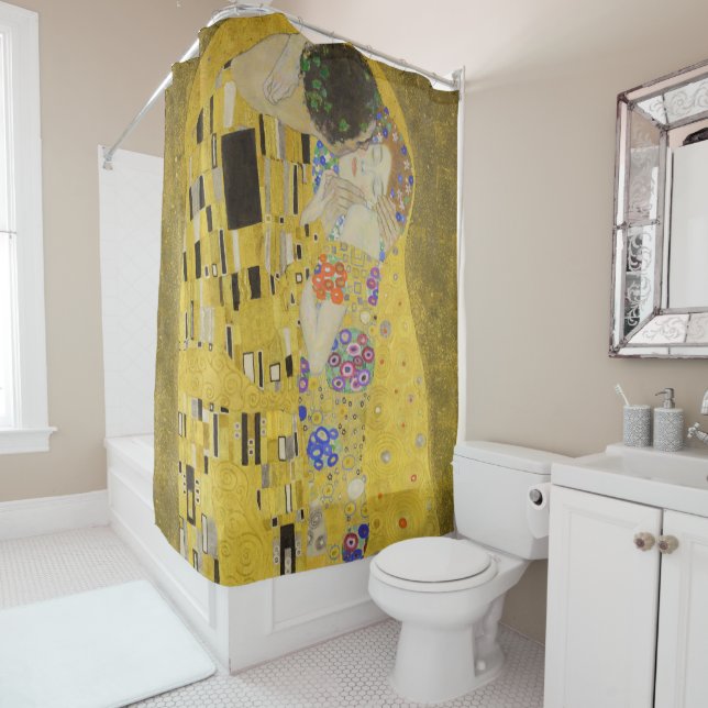 Gustav Klimt - The Kiss (In Situ)