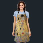 Gustav Klimt | The Kiss, 1907-08 Apron<br><div class="desc">The Kiss, 1907-08 | by Gustav Klimt | Art Location: Osterreichische Galerie Belvedere, Vienna, Austria | Austrian Artist | Image Collection Number: XAM601</div>