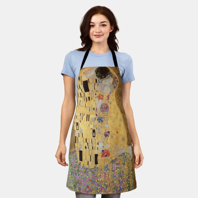 Gustav Klimt | The Kiss, 1907-08 Apron (Worn)