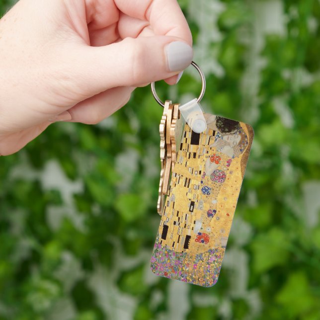 Gustav Klimt | The Kiss, 1907-08 Keychain (Hand)