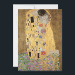 Gustav Klimt | The Kiss, 1907-08 Thank You Card<br><div class="desc">The Kiss, 1907-08 | by Gustav Klimt | Art Location: Osterreichische Galerie Belvedere, Vienna, Austria | Austrian Artist | Image Collection Number: XAM601</div>