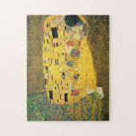 GUSTAV KLIMT - The kiss 1907 Jigsaw Puzzle<br><div class="desc">GUSTAV KLIMT - The kiss 1907
Oil and gold foil on canvas</div>