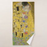 Gustav Klimt - The Kiss Bath Towel Set<br><div class="desc">The Kiss / Der Kuss - Gustav Klimt in 1907-1908</div>