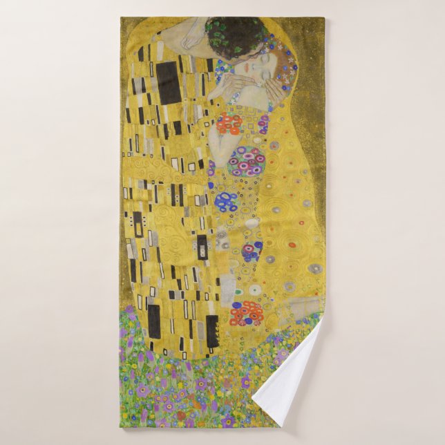 Gustav Klimt - The Kiss Bath Towel Set (Bath Towel)