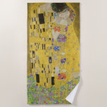 Gustav Klimt - The Kiss Beach Towel<br><div class="desc">The Kiss / Der Kuss - Gustav Klimt in 1907-1908</div>