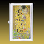 Gustav Klimt - The Kiss Business Card Holder<br><div class="desc">The Kiss / Der Kuss - Gustav Klimt in 1907-1908</div>