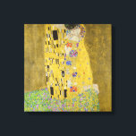 Gustav Klimt - The Kiss Canvas Print<br><div class="desc">The Kiss / Der Kuss - Gustav Klimt in 1907-1908</div>