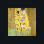 Gustav Klimt - The Kiss Canvas Print<br><div class="desc">Gustav Klimt - The Kiss</div>