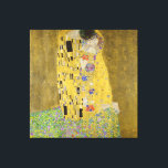 Gustav Klimt - The Kiss Canvas Print<br><div class="desc">Gustav Klimt - The Kiss</div>