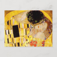 Gustav Klimt The Kiss Classic Painting