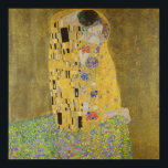 Gustav Klimt The Kiss Classic Painting Poster<br><div class="desc">Gustav Klimt's "The Kiss" is undoubtedly one of the most iconic and revered paintings of the early 20th century, epitomizing the Art Nouveau movement with its intricate details and gold leaf accents. The artwork depicts a loving couple, a man and a woman, locked in a tender kiss against a backdrop...</div>