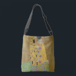 Gustav Klimt The Kiss Crossbody Bag<br><div class="desc">The Kiss is the most iconic and famous painting by Gustav Klimt. It's a beautiful golden painting of a couple deeply in love sharing a romantic moment of a passionate kiss. Get your high quality gift ideas and wonderful products featuring this wonderful masterpiece. Check out our store fore more Klimt...</div>