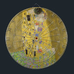 Gustav Klimt - The Kiss Dartboard<br><div class="desc">The Kiss / Der Kuss - Gustav Klimt in 1907-1908</div>