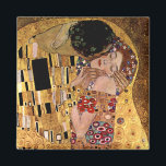 Gustav Klimt: The Kiss (Detail) Magnet<br><div class="desc">A beautiful classic magnet featuring a romantic couple sharing a kiss,  painted by the Austrian symbolist painter Gustav Klimt. 






com.</div>