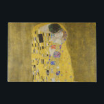 Gustav Klimt - The Kiss Doormat<br><div class="desc">The Kiss / Der Kuss - Gustav Klimt in 1907-1908</div>
