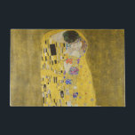 Gustav Klimt - The Kiss Doormat<br><div class="desc">The Kiss / Der Kuss - Gustav Klimt in 1907-1908</div>