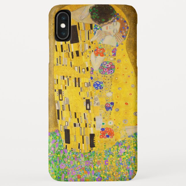 Gustav Klimt The Kiss Fine Art Case-Mate iPhone Case (Back)