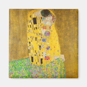 Gustav Klimt The Kiss Fine Art Magnet