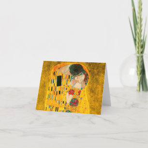 Gustav Klimt The Kiss Invitation