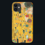Gustav Klimt The Kiss iPhone 11 Case<br><div class="desc">iPhone Case featuring Gustav Klimt’s oil painting with gold leaf The Kiss (1908). A man and woman, wearing brilliant golden colours, lovingly embrace and kiss in a field of flowers. A great gift for fans of Art Nouveau and Austrian art.</div>