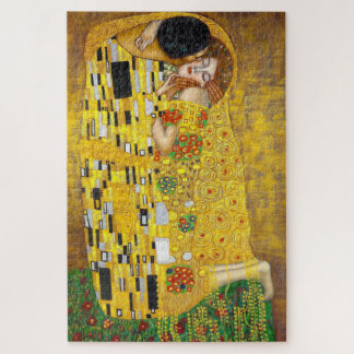 Gustav Klimt  - the Kiss  Jigsaw Puzzle