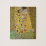 Gustav Klimt "The Kiss" Jigsaw Puzzle<br><div class="desc">Gustav Klimt 's masterpiece: "The Kiss". “The Kiss, ” created by the Austrian painter Gustav Klimt. It’s considered to be his most famous work. He painted it between the years 1907 and 1908, which were the highpoint of his “Golden Period, ” when he painted a number of works utilizing gold...</div>