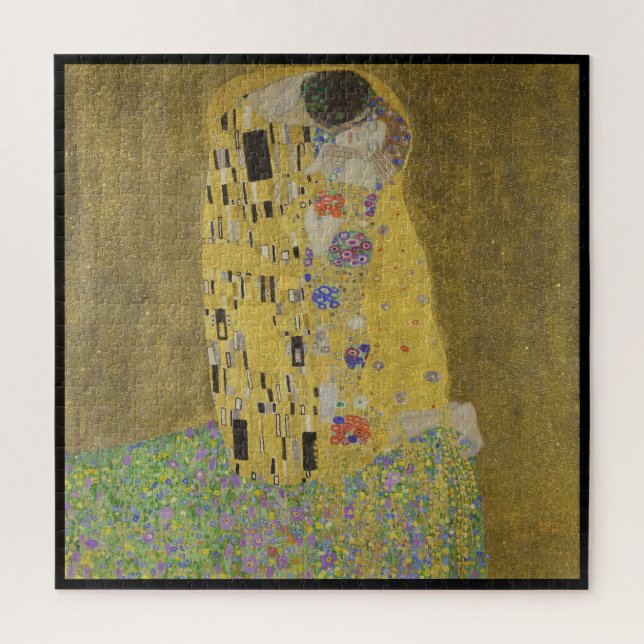 Gustav Klimt, The Kiss Jigsaw Puzzle (Vertical)