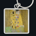 Gustav Klimt - The Kiss Keychain<br><div class="desc">The Kiss / Der Kuss - Gustav Klimt in 1907-1908</div>