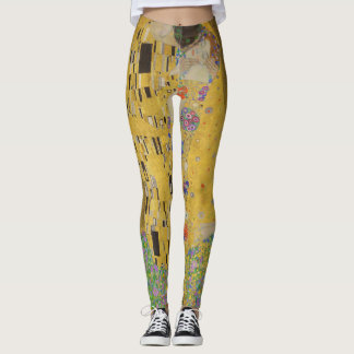Gustav Klimt The Kiss Leggings