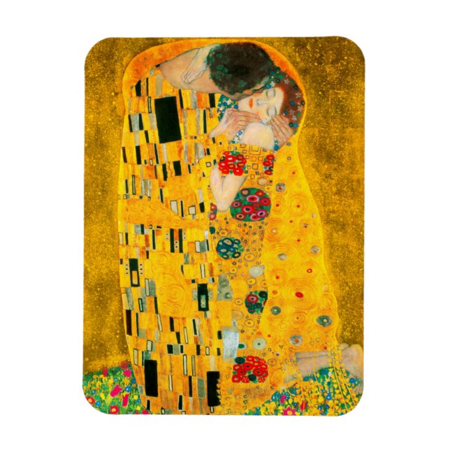Gustav Klimt The Kiss Magnet (Vertical)