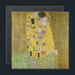Gustav Klimt - The Kiss Magnetic Card<br><div class="desc">The Kiss / Der Kuss - Gustav Klimt in 1907-1908</div>