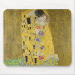 Gustav Klimt - The Kiss Mouse Pad<br><div class="desc">The Kiss / Der Kuss - Gustav Klimt in 1907-1908</div>