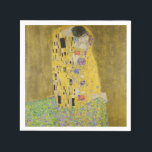 Gustav Klimt - The Kiss Napkin<br><div class="desc">The Kiss / Der Kuss - Gustav Klimt in 1907-1908</div>