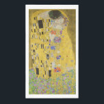 Gustav Klimt - The Kiss Napkin<br><div class="desc">The Kiss / Der Kuss - Gustav Klimt in 1907-1908</div>