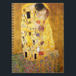 Gustav Klimt The Kiss Notebook<br><div class="desc">Gustav Klimt The Kiss notebook. Artwork oil paint on canvas from 1907-1908. The Kiss is Gustav Klimt’s best-known painting,  a beautiful work representing the height of his golden period. A perfect gift for lovers of Austrian symbolism,  Gustav Klimt,  and fine art.</div>