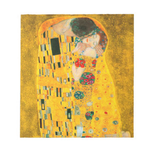 Gustav Klimt The Kiss Notepad