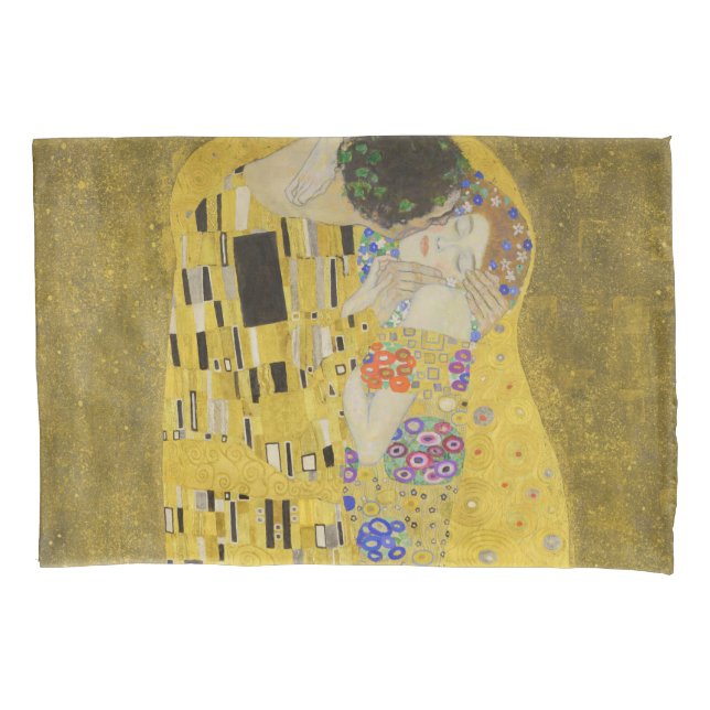 Gustav Klimt - The Kiss Pillowcase (Front)