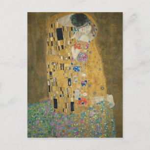 Gustav Klimt - The Kiss Postcard