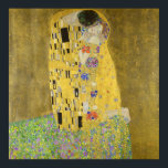 Gustav Klimt The Kiss Poster<br><div class="desc">One of Gustav Klimt's most iconic images; The Kiss.</div>